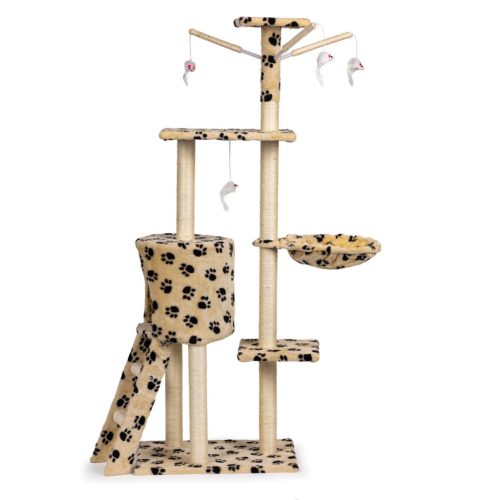 Macska kaparófa 138 cm bézs